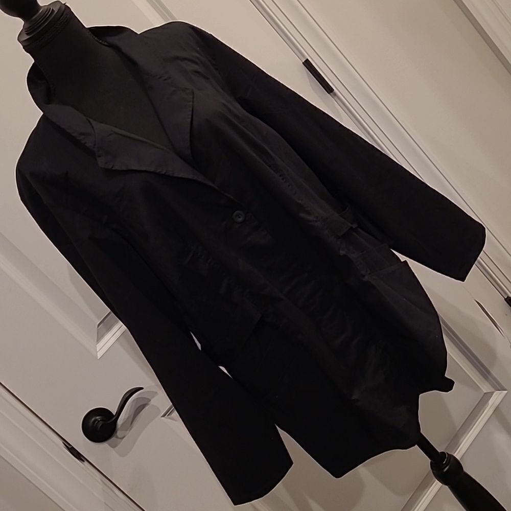 Meta Sz 20 Black Medical Lab Wear Jacket